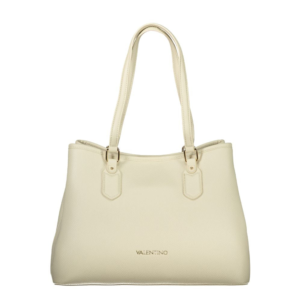 Mario Valentino Sac à main en polyéthylène beige - Élégant et polyvalent