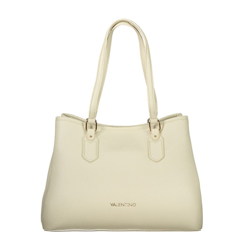 Mario Valentino Sac à main en polyéthylène beige - Élégant et polyvalent