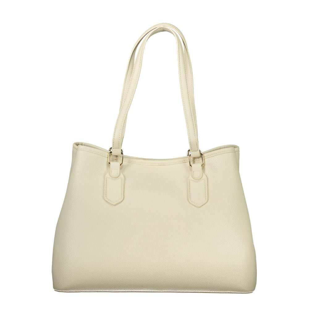 Mario Valentino Sac à main en polyéthylène beige - Élégant et polyvalent
