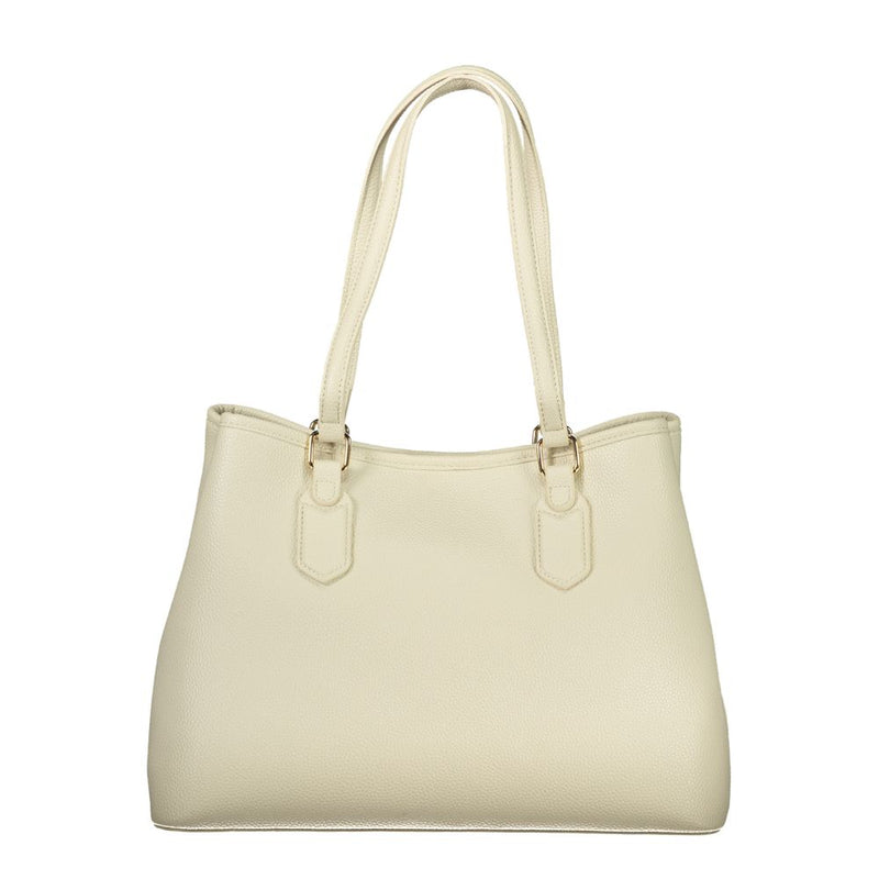Mario Valentino Sac à main en polyéthylène beige - Élégant et polyvalent