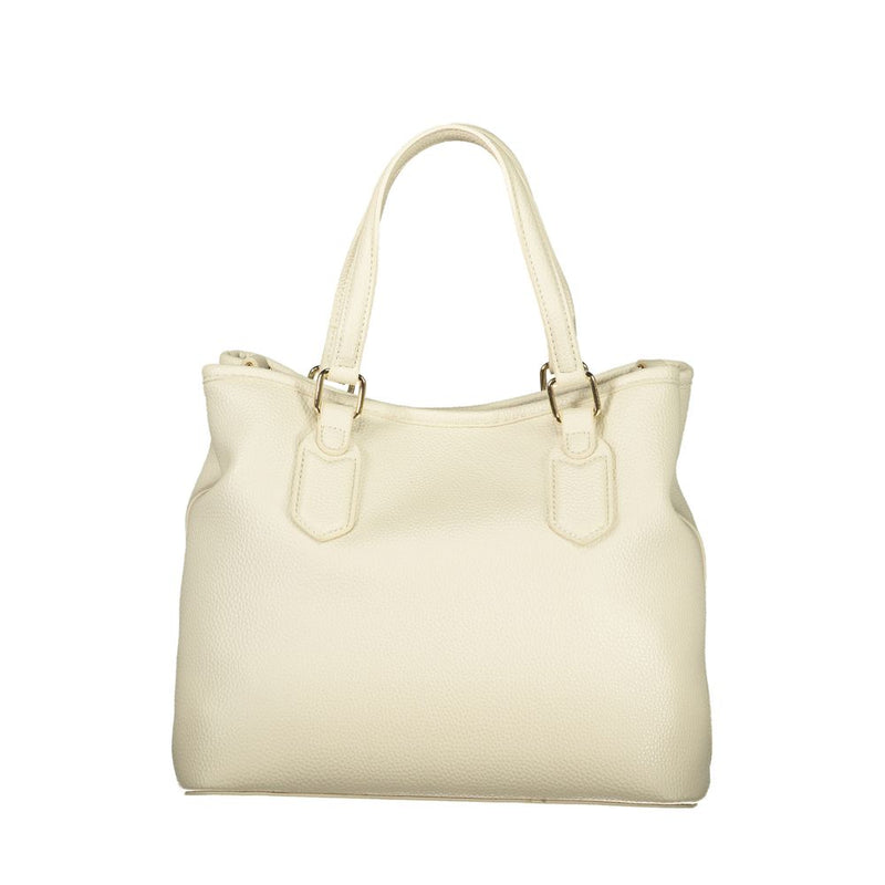 Sac à main en polyéthylène beige Mario Valentino - Élégance et fonctionnalité
