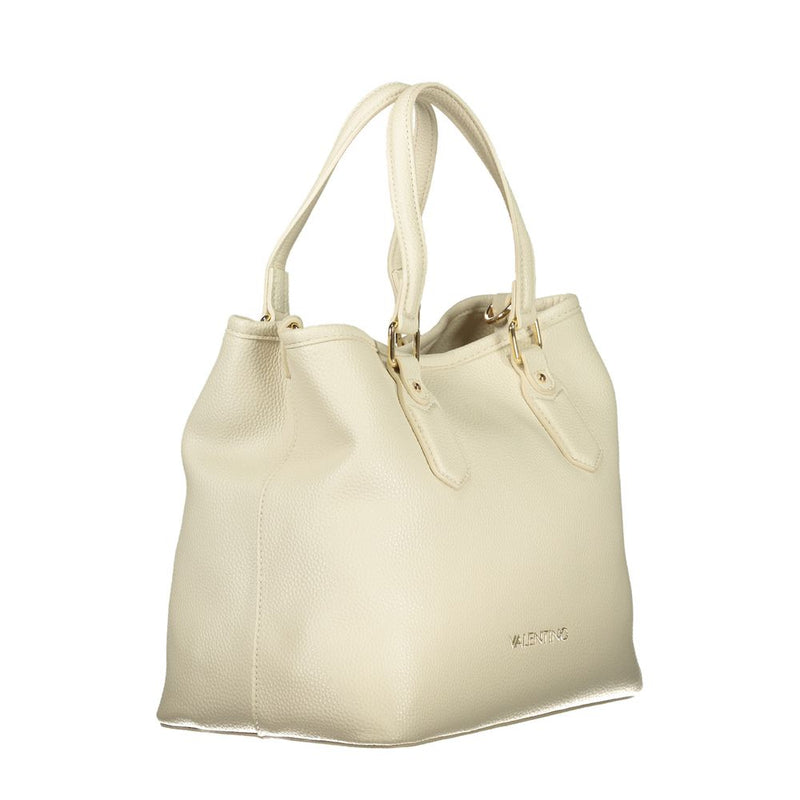 Sac à main en polyéthylène beige Mario Valentino - Élégance et fonctionnalité