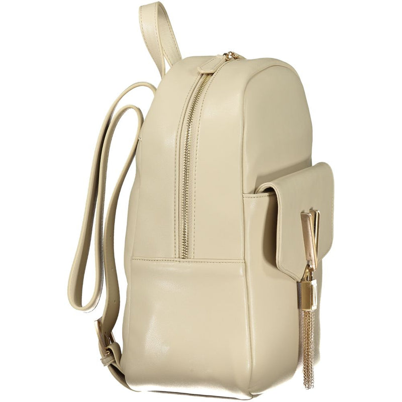 Sac à dos en polyéthylène beige Mario Valentino - Élégant et durable