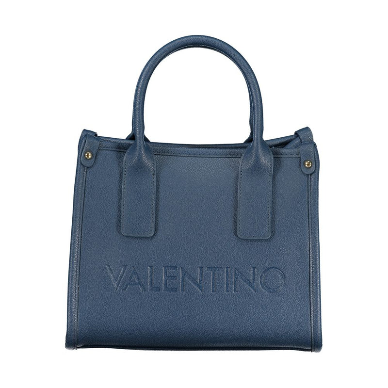 Mario Valentino Blue Polyethylene Handbag - Eco-Friendly Elegance