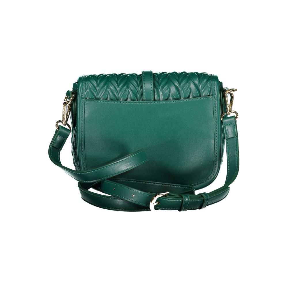 Mario Valentino Green Polyethylene Handbag - Chic & Eco-Friendly