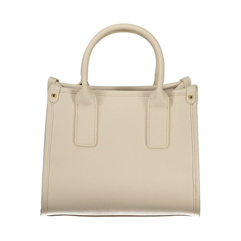 Sac à main en polyéthylène beige Mario Valentino - Élégant et polyvalent