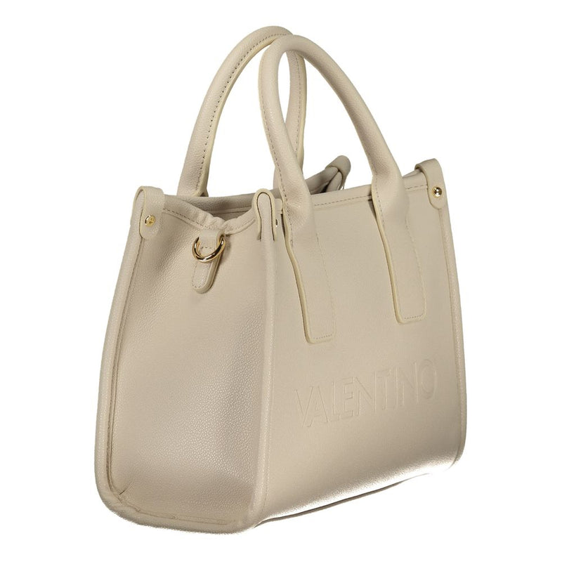 Sac à main en polyéthylène beige Mario Valentino - Élégant et polyvalent