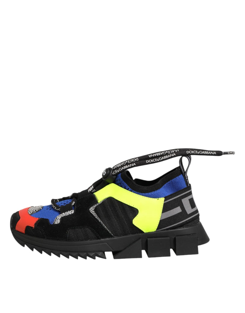 Dolce & Gabbana Multicolor Low Top Sorrento Sneakers