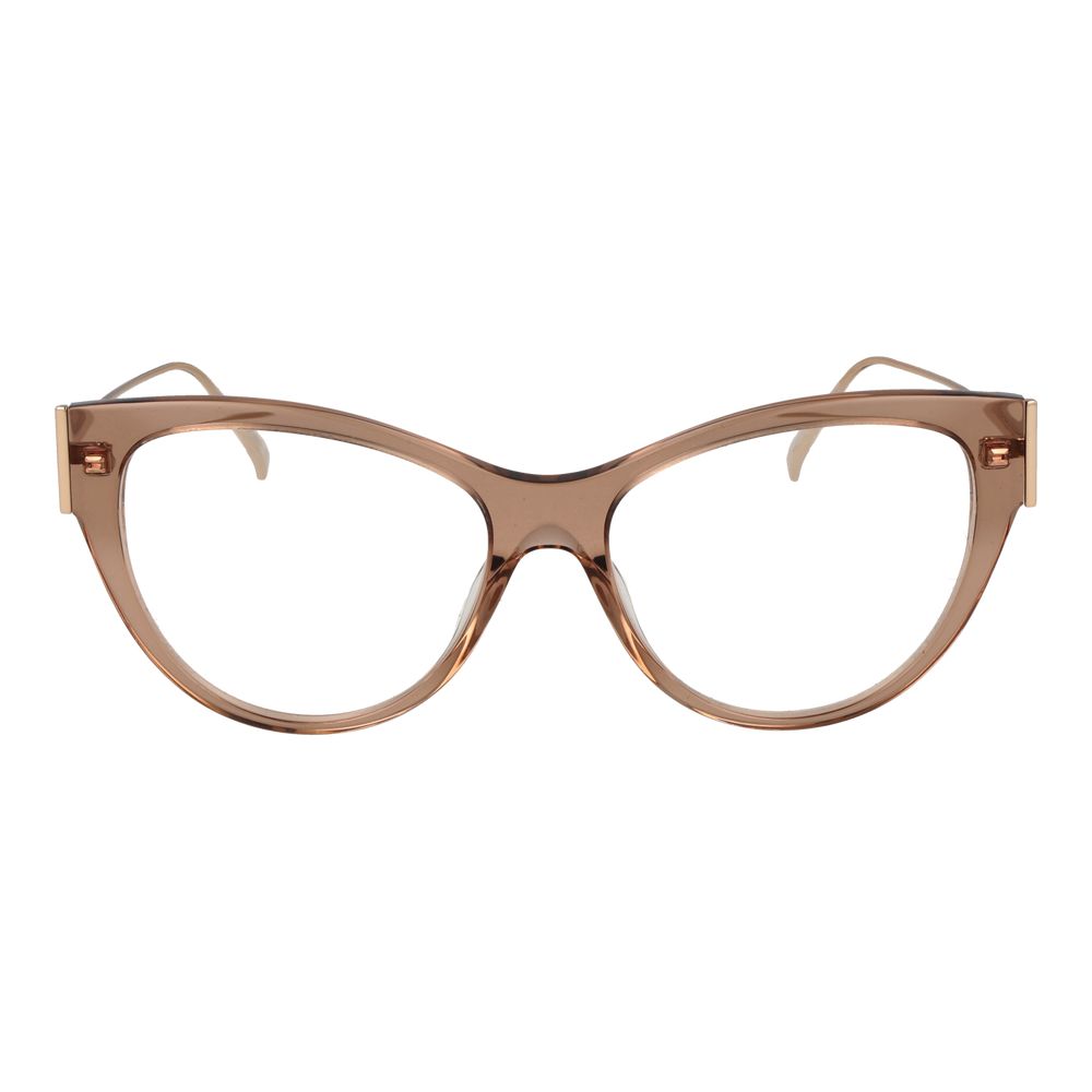 Lunettes Tod's en acétate beige et métal (montures)