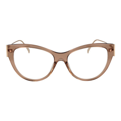 Lunettes Tod's en acétate beige et métal (montures)