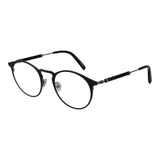 Montures de lunettes Tod's Black Metal pour hommes
