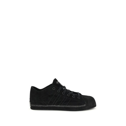 Baskets basses Y-3 en cuir noir