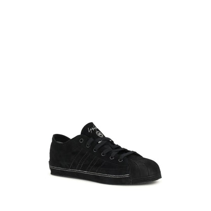 Baskets basses Y-3 en cuir noir