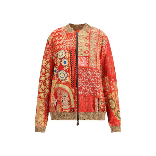 Bomber en coton multicolore Ella
