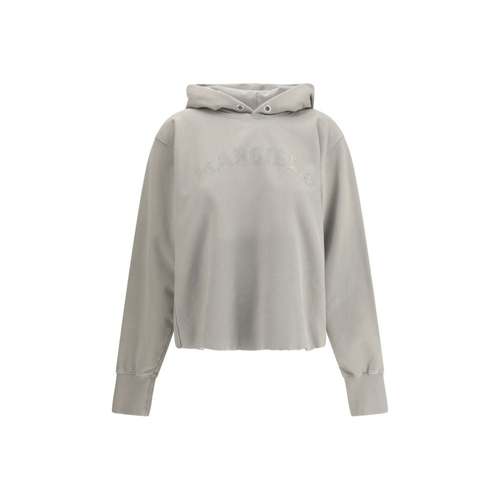 Sweat-shirt bicolore en coton Margiela
