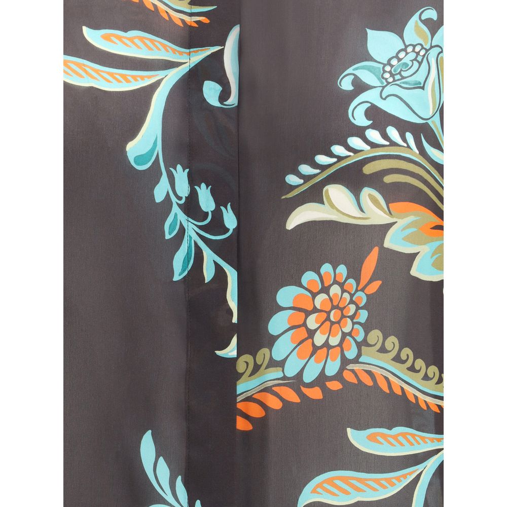 Chemise Etro à motif en soie multicolore