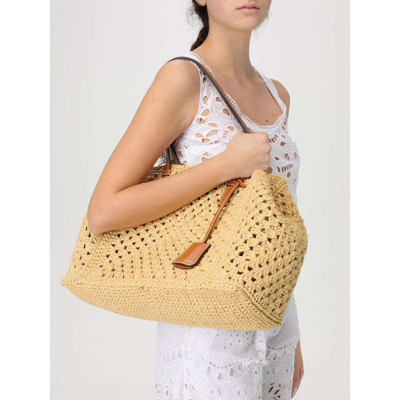 Ermanno Scervino Sac en Cuir Beige - Luxe et Fonctionnalité