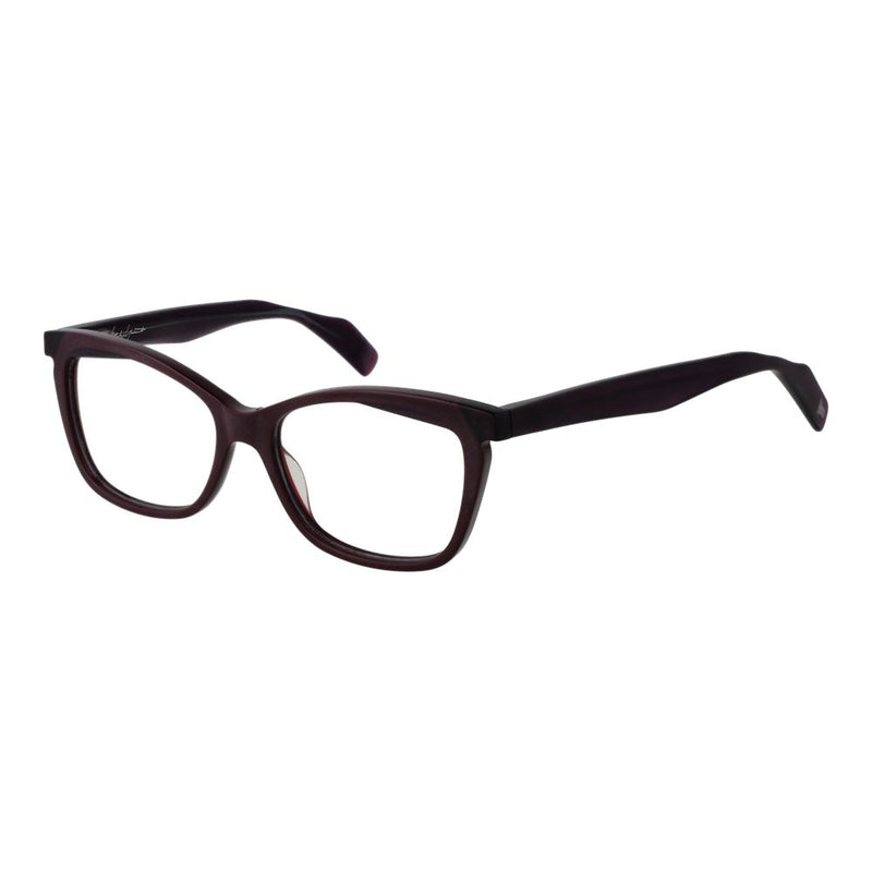 Yohji Yamamoto Brown Plastic Cat Eye Glasses (Frames)
