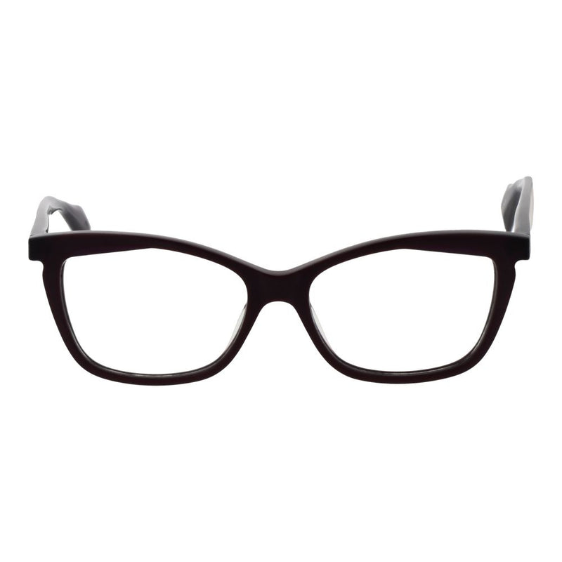 Yohji Yamamoto Brown Plastic Cat Eye Glasses (Frames)