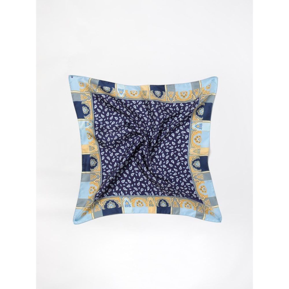 Foulard en Soie Bleu Etro pour Homme