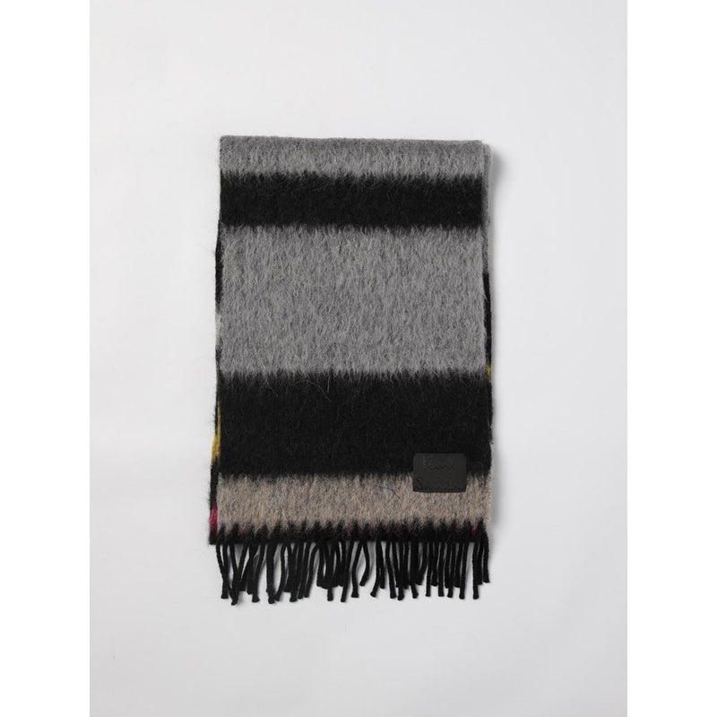 Paul Smith Gray Wool Scarf - Stylish and Versatile Accessory