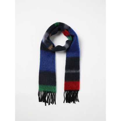 Écharpe en laine grise Paul Smith