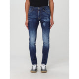 Dsquared² Blue Cotton Skinny Jeans - Stylish and Durable