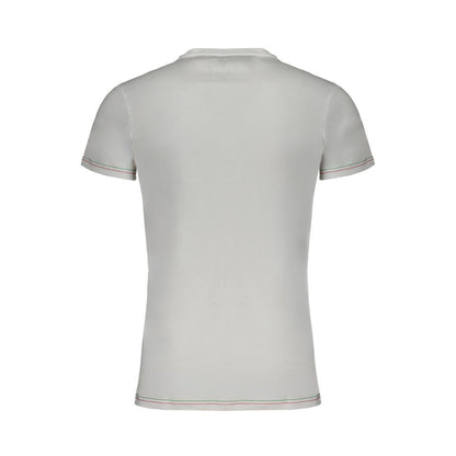 T-shirt en coton blanc Aeronautica Militare