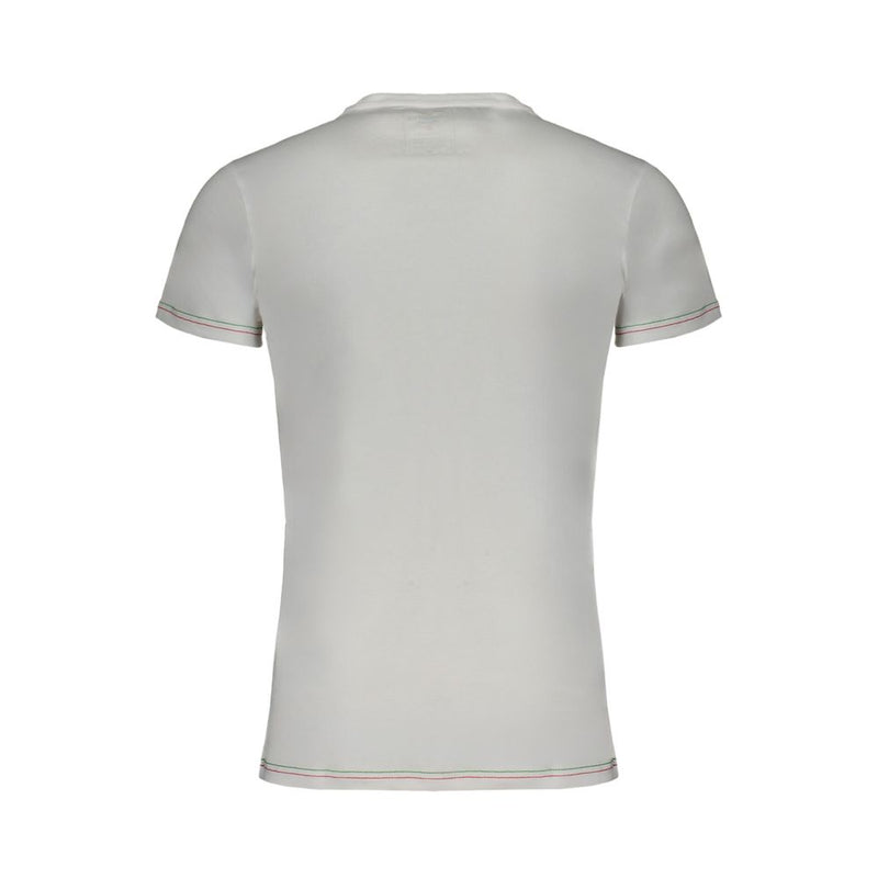 T-shirt en coton blanc Aeronautica Militare