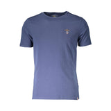Aeronautica Militare T-shirt en coton bleu pour homme