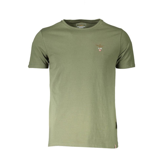 Aeronautica Militare T-shirt en Coton Vert pour Homme