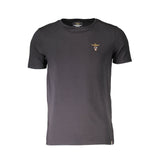 Aeronautica Militare T-shirt en coton noir pour homme