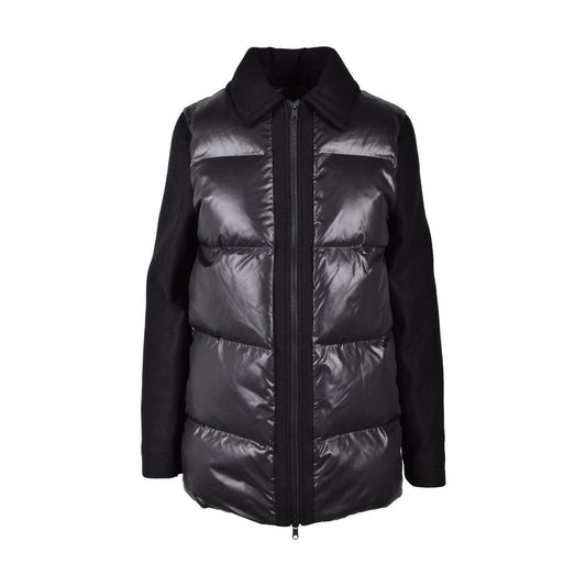 Love Moschino Black Polyester Puffer Jacket for Women