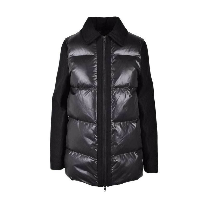 Love Moschino Black Polyester Puffer Jacket for Women