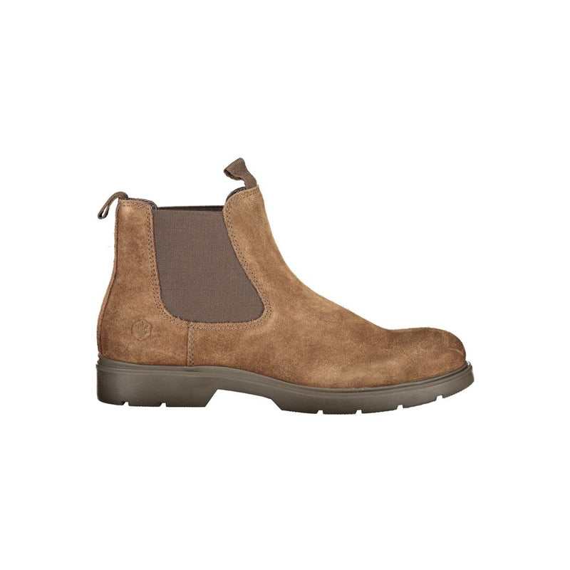 Lumberjack Marrone Leather Men Ankle Boot - Élégance et Durabilité