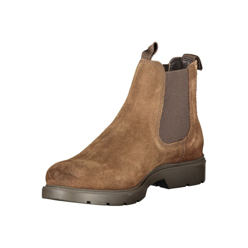 Lumberjack Marrone Leather Men Ankle Boot - Élégance et Durabilité