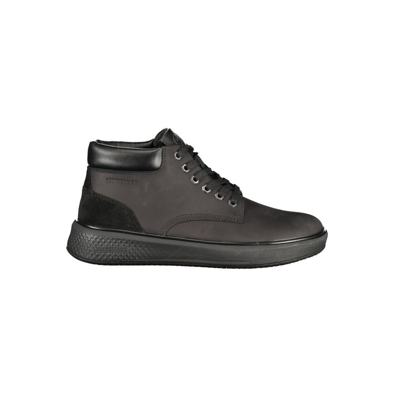 Lumberjack Hi Virgil Black Leather Men Sneaker