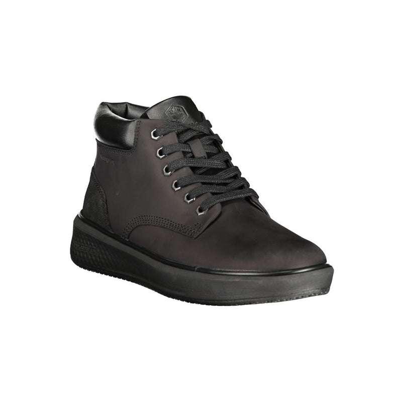 Lumberjack Hi Virgil Black Leather Men Sneaker