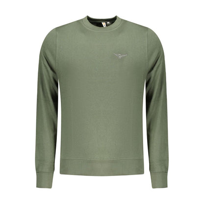 Pull homme en coton vert Accademia Militare