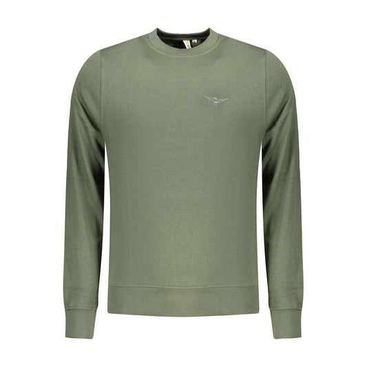 Pull homme en coton vert Accademia Militare