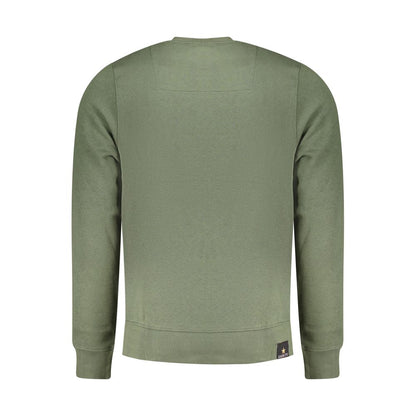 Pull homme en coton vert Accademia Militare