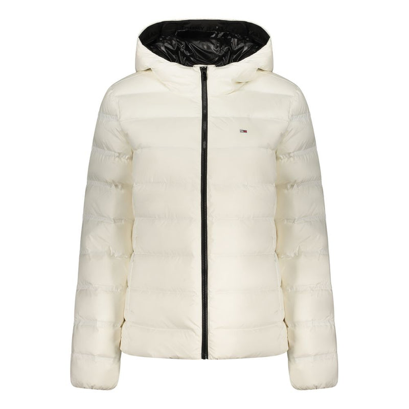 Tommy Hilfiger Veste à Capuche Longue Manches Blanches