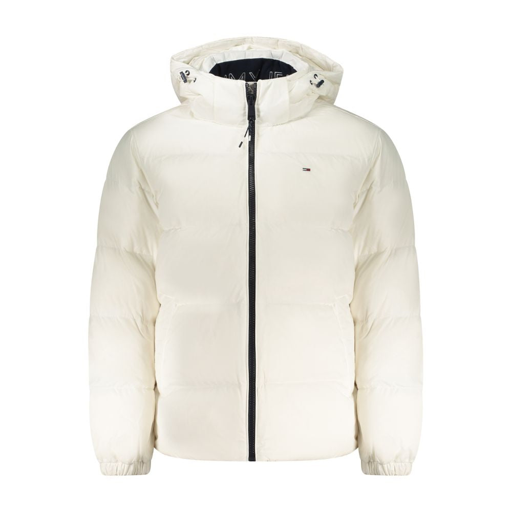 Vestes et manteaux en polyester blanc Tommy Hilfiger