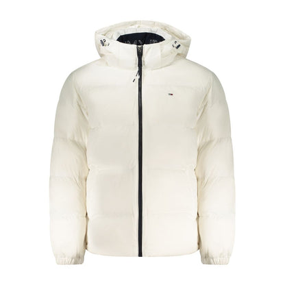 Vestes et manteaux en polyester blanc Tommy Hilfiger