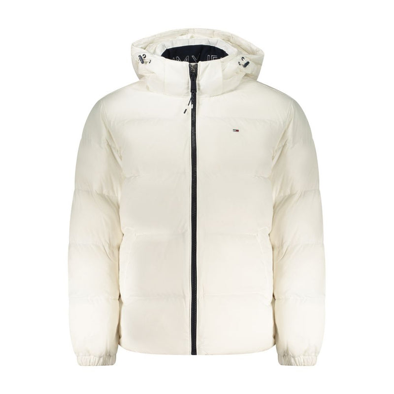 Vestes et manteaux en polyester blanc Tommy Hilfiger