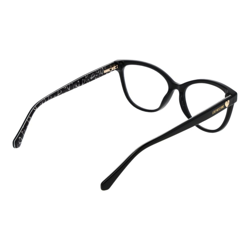 Love Moschino Black Acetate Cat Eye Glasses (Frames)
