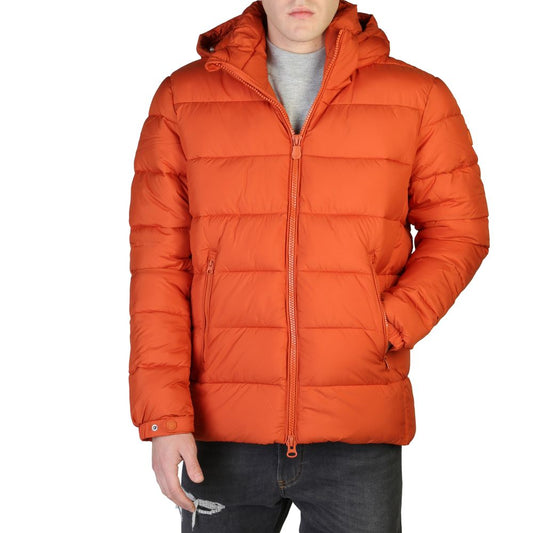Save The Duck Orange Nylon Bomber Jacket for Men