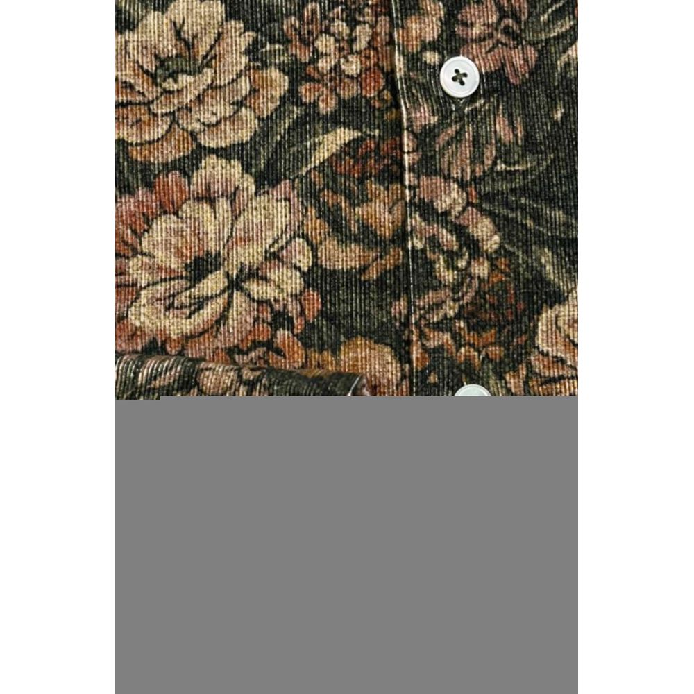Chemise Slim Fit Multicolore en Coton Bagutta
