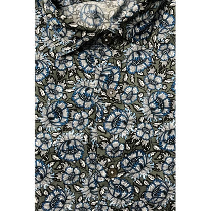 Chemise homme en coton multicolore de Bagutta