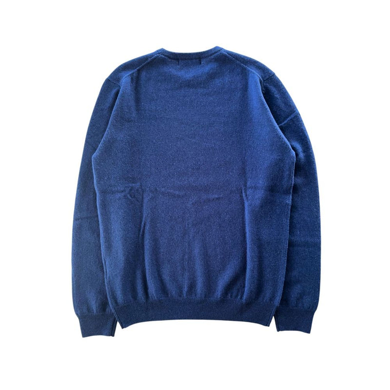 Baldinini Trend Blue Cashmere Sweater - Luxurious Comfort